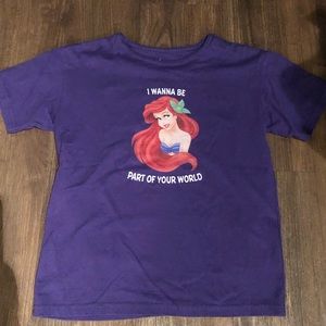 Disney Little Mermaid Part Of Your World Tee